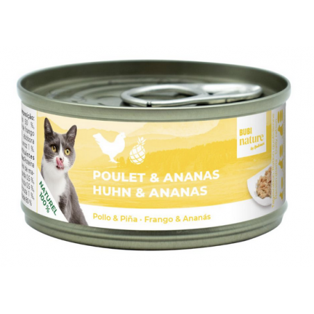 Pâtée Bubi Nature Chat - Poulet & Ananas - 70 g