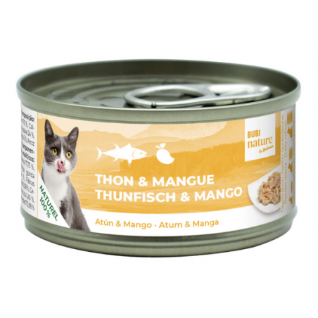 Pâtée Bubi Nature Chat - Thon & Mangue - 70 g