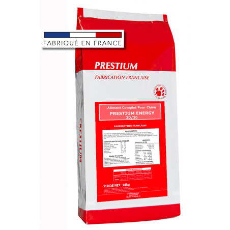 PRESTIUM Energy - Chien Adulte - Au Canard