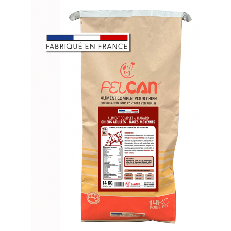 FELCAN Chien Medium Adulte - Au Canard