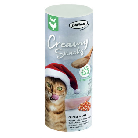 Snacks de Noël Crémeux - pour chat